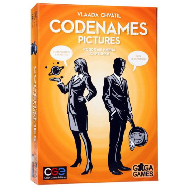 Настольная игра GAGA GAMES GG051 Кодовые имена. Картинки (Codenames)