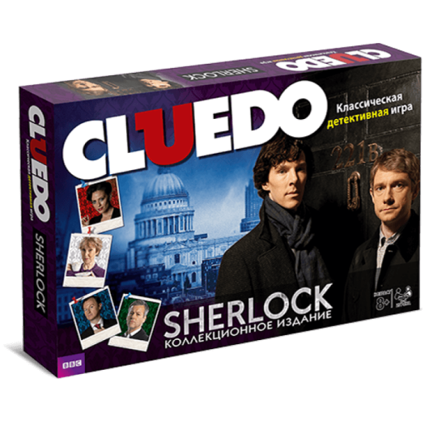 Настольная игра HASBRO GAMING А42261210 CLUEDO Шерлок