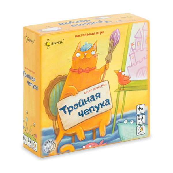 Настольная игра ЭВРИКУС BG-11006 Тройная чепуха