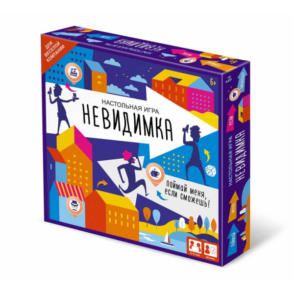 Настольная игра ORIGAMI 5720 Невидимка
