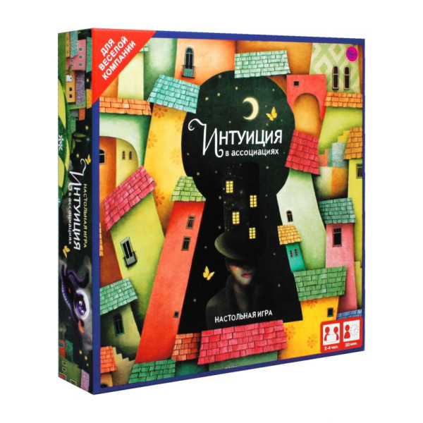 Настольная игра ORIGAMI 5998 Интуиция в ассоциациях (с игровым полем)