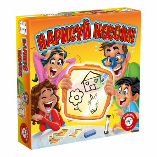 Настольная игра PIATNIK 712296 Нарисуй носом