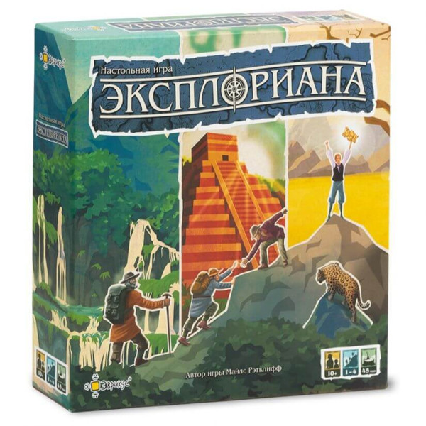 Настольная игра ЭВРИКУС BG-12050 Эксплориана