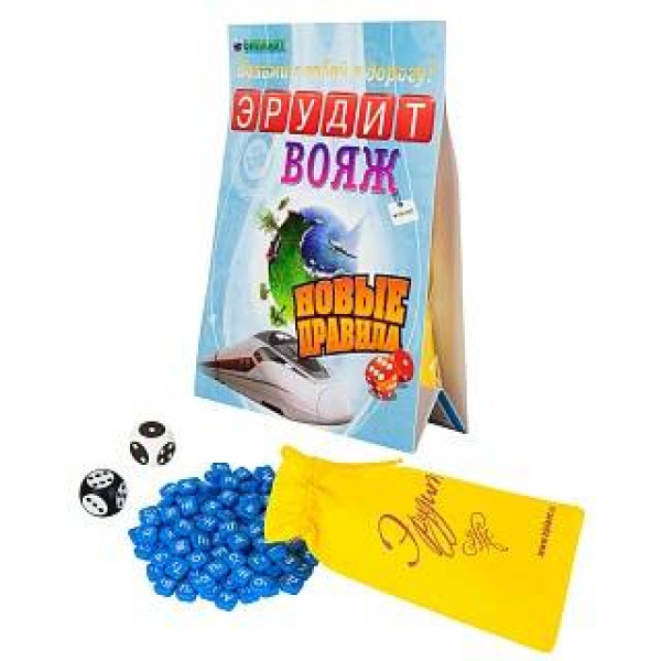Настольная игра БИПЛАНТ 10009 Эрудит. Вояж