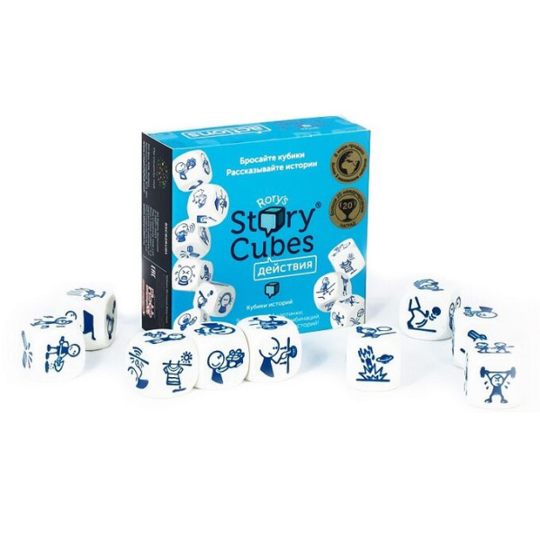 Настольная игра RORYS STORY CUBES RSC2 Кубики Историй Действия